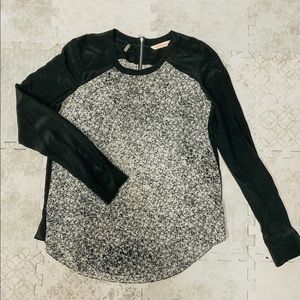 Fancy Silk Baseball Style Top